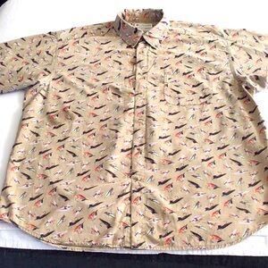 NWOT 💯 FISHING LURE SHIRT! Must See